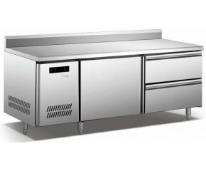 單門雙抽屜帶（dài）背工作台