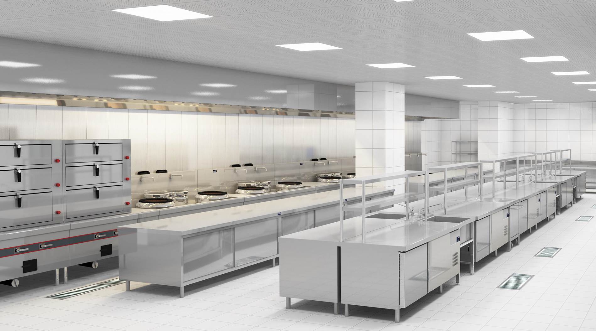 大型廚房設計要求